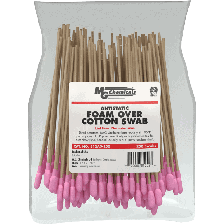 812AS Antistatic FoamOverCotton Swab MG Chemicals